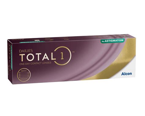 Dailies TOTAL1® for Astigmatism Daily Contact .